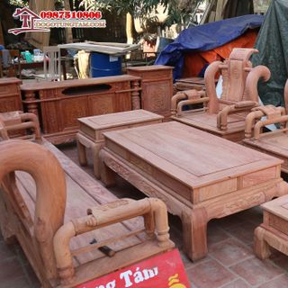 Bộ Tần Thủy Hoàng Gỗ Hương Đá