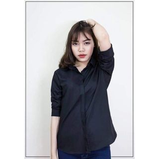 Sơ mi trơn tay dài