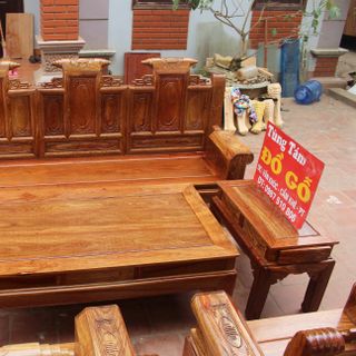 Bộ Ghế Âu Á Gỗ HƯơng Vân