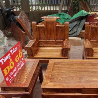 Bộ Ghế Âu Á Gỗ HƯơng Vân