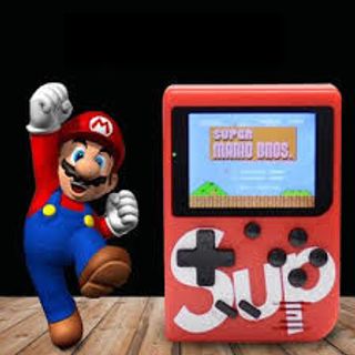 MÁY CHƠI GAME 4 NÚT CẦM TAY SUP GAME BOX 400 IN 1 PLUS