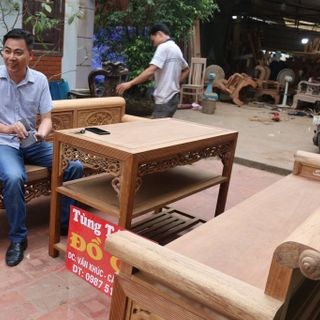 Bộ Trường Kỷ Gỗ Gụ Đẹp