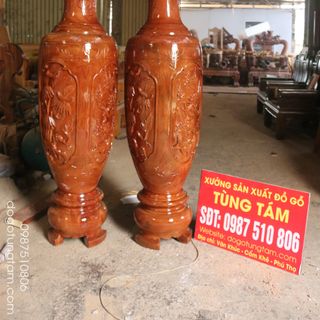 lục bình gỗ xà cừ