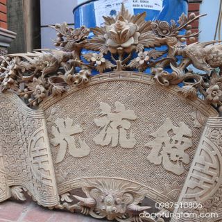 Cuốn Thư Câu Đối Gỗ Gụ ĐẸP