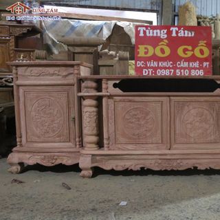 Kệ Tivi Cột Nho