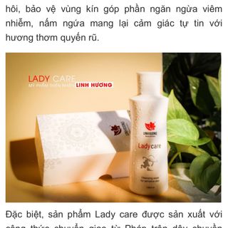 Gel phụ khoa Linh hương
