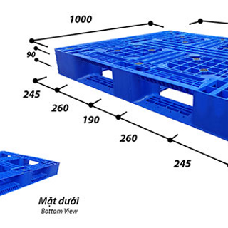 Nơi cung cấp pallet 12001000145mm Phú Hòa an giá sỉ