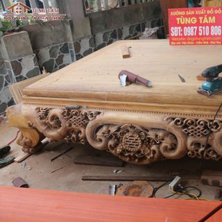 sập ngũ phúc mai cài trám