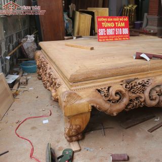 sập ngũ phúc mai cài trám