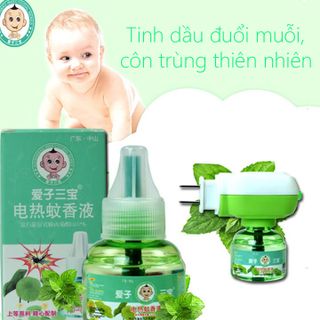 Bộ Đèn xông tinh dầu đuổi muỗi côn trùng tinh dầu Phong nữ thảo Minh House