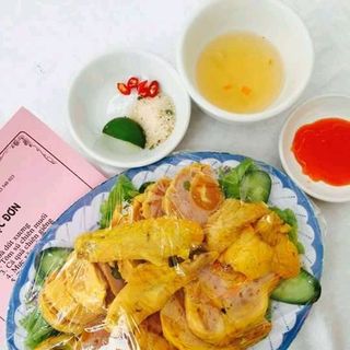 Gà Jambon trứng muối