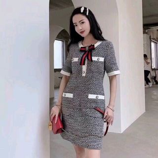 Đầm len cao cấp QC