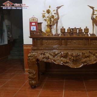 Bộ Sập thờ Gỗ Mít Chân 22