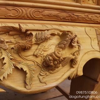 Sập Thờ Gỗ Mít Chân 24