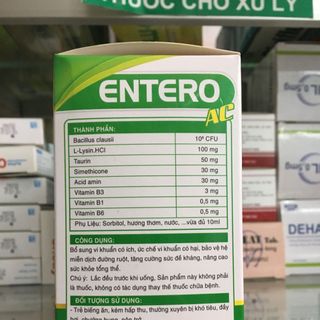 Men vi sinh dạng ống Entero AC