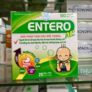 Men vi sinh dạng ống Entero AC
