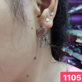 Bông tai dreamcartro màu trắng