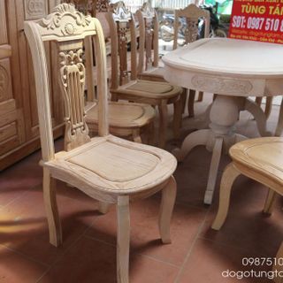 Bộ Bàn Ăn Gỗ Tần Bì