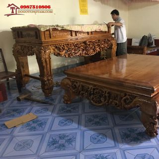 sập gụ đẹp