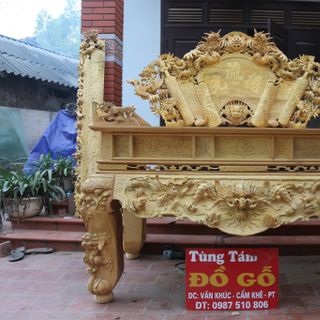 Sập Thờ Gỗ Mít Đẹp Chân 22