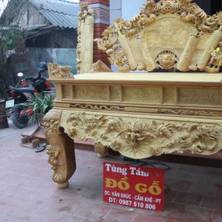 Sập Thờ Gỗ Mít Đẹp Chân 22