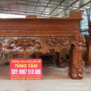 Sập Thờ Gỗ Gụ Chân 20