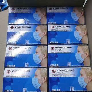 khâue trang 4l xanh VINH QUANG Mask