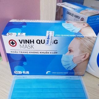 khâue trang 4l xanh VINH QUANG Mask