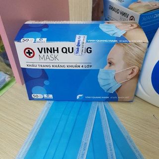 khâue trang 4l xanh VINH QUANG Mask