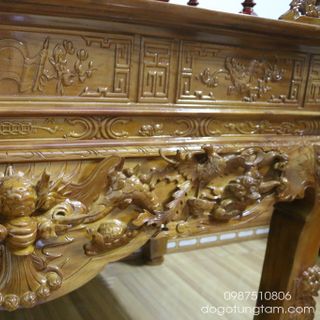 Sập Thờ Gỗ Mít Chân 14