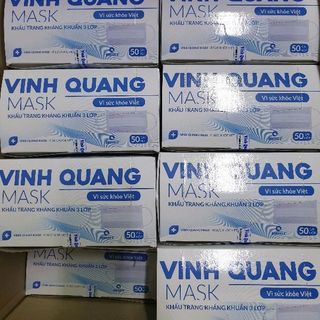 khẩu trang 3l trắng VINH QUANG Mask