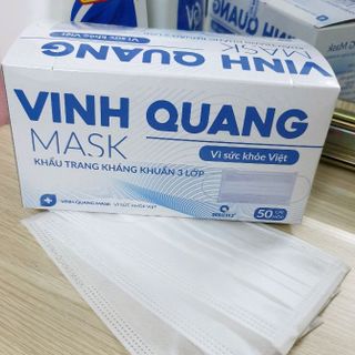 khẩu trang 3l trắng VINH QUANG Mask