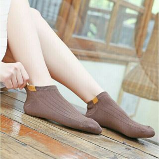 Tất nữ len gân màu sắc