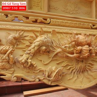 Sập Thờ Gỗ Mít Chân 20
