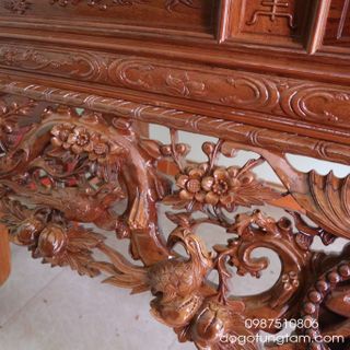 Sập Thờ Gỗ Gụ Chân 24