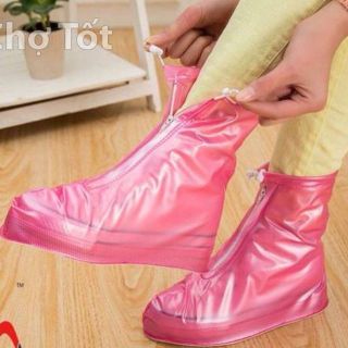 Ủng đi mưa bảo vệ giày nam nữ chống trượt siêu bền
