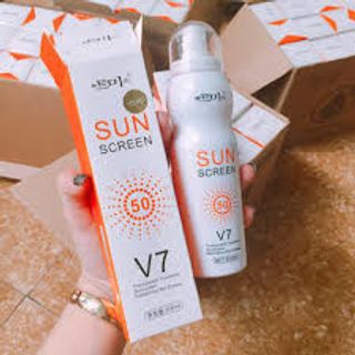 Xịt chống nắng Sun Screen V7 Hàn Quốc – chống nắng chống lão hóa da