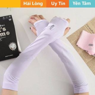 Găng Tay Chống Nắng Xỏ Ngón lestslim Hàn Quốc