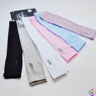 Găng Tay Chống Nắng Xỏ Ngón lestslim Hàn Quốc