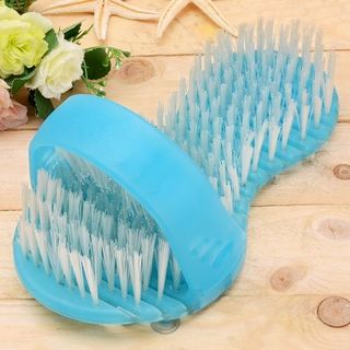 Nhựa Loại Bỏ Da Chết Massage Trơn Chân Chà đầu Tắm với Bàn Chải