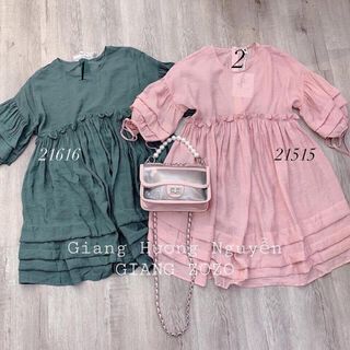 ĐẦM VOAN BÈO TẦNG TAY LỠ