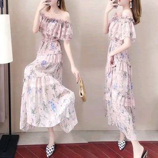 Đầm trễ vai xinh xắn đẹp