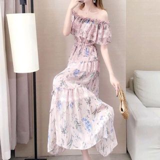 Đầm trễ vai xinh xắn đẹp