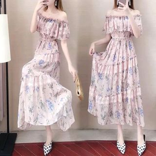 Đầm trễ vai xinh xắn đẹp