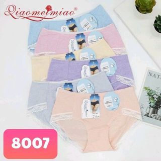 Quần cotton cao cấp viền ren 8007