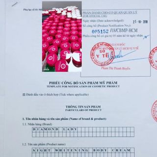 Body Ủ đêm Diamond Lady 250ml