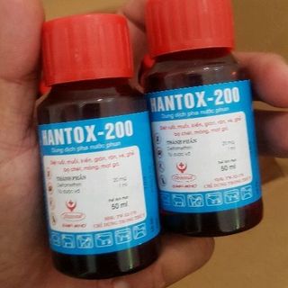 Hantox 200- thuốc phòng trị ký sinh trùng ve rận bọ chét giá sỉ