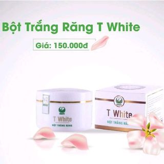 BỘT TRẮNG RĂNG TWHTE làm trắng răng tại nhà