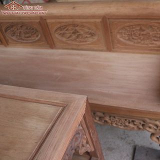 bộ bàn ghế trường kỷ gỗ gụ đẹp