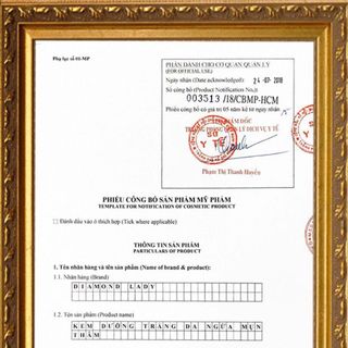 Kem Lottion trị mụn Diamond Lady